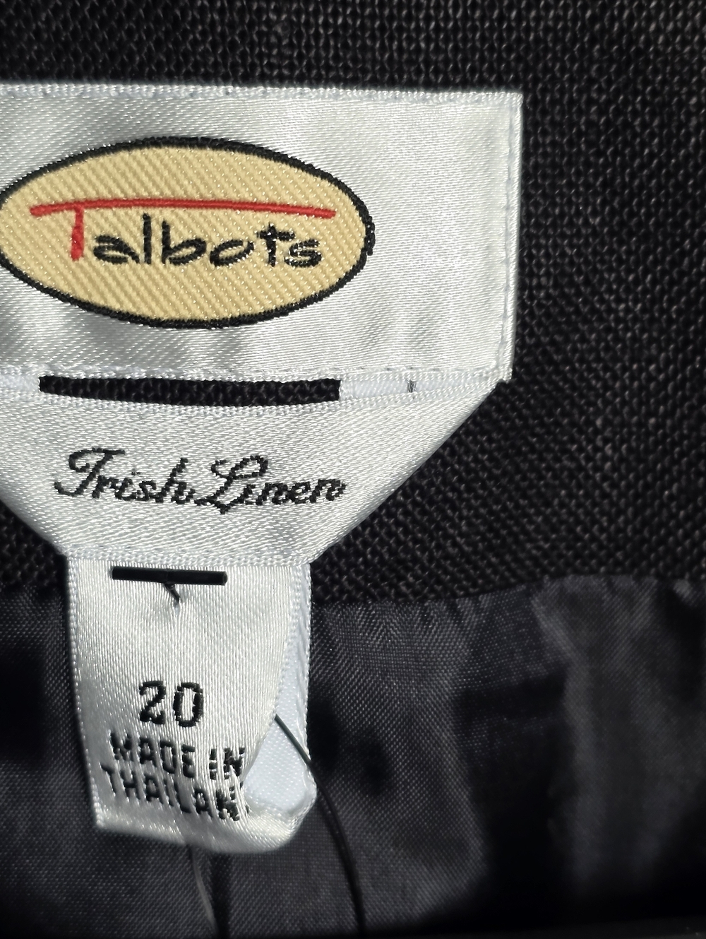 Talbots Charcoal Single-Button Jacket - Picture 2 of 5